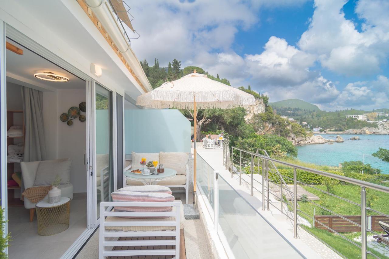 Tango Apartment On The Beach Paleokastritsa Dış mekan fotoğraf
