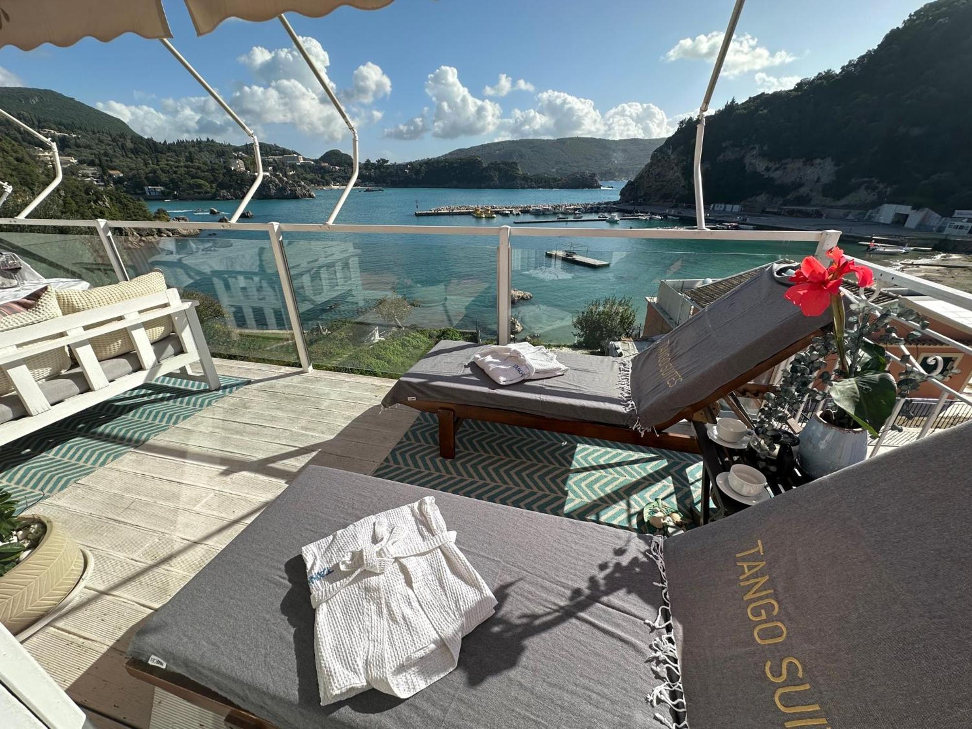 Tango Apartment On The Beach Paleokastritsa Dış mekan fotoğraf
